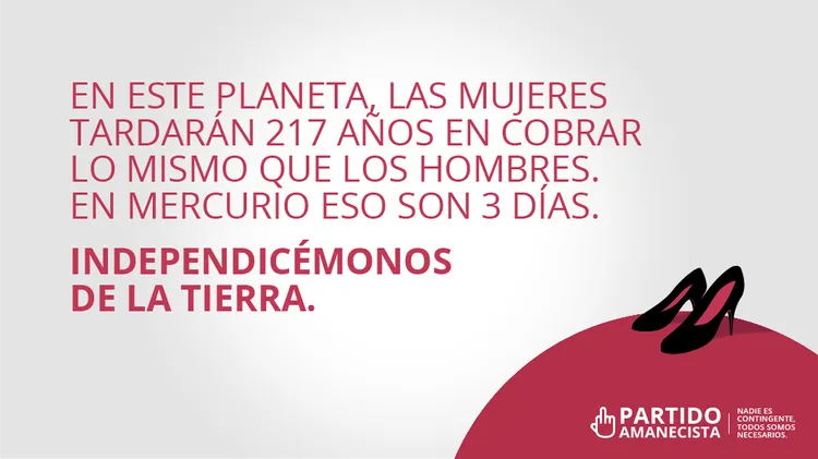 Cartel del Partido Amanecista 1